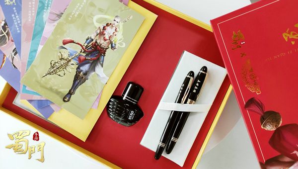 人如玉笔如神《蜀门手游》x英雄钢笔精美写真来袭