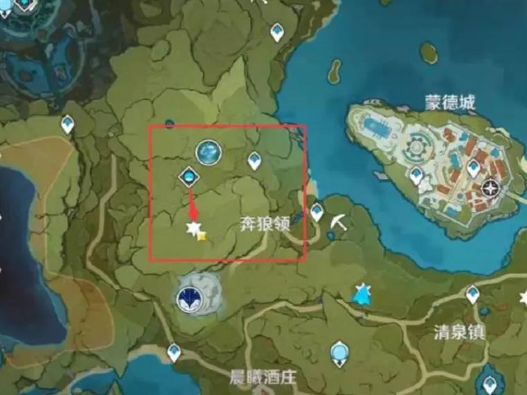 原神手游3.5蒙德神龛准确位置在哪？