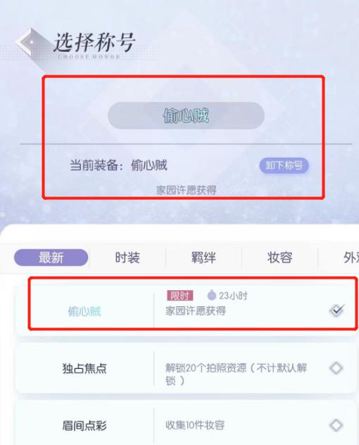 以闪亮之名许愿池称号有什么用？