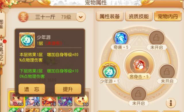 梦幻西游野猪的专属内丹是什么？