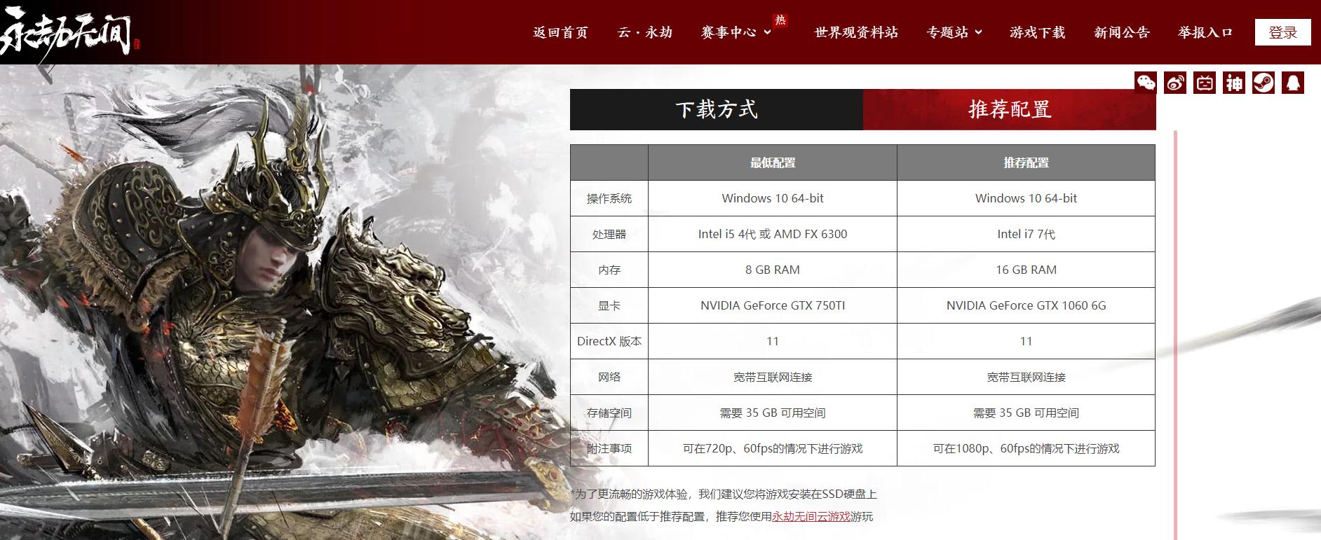 i57400能玩网易《永劫无间》吗